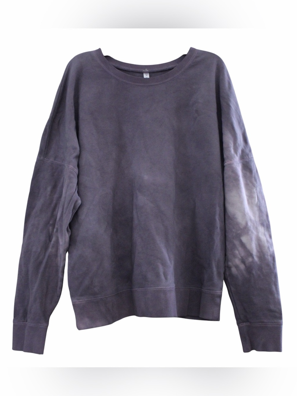 Fabletics Washed Purple Crewneck Sweatshirt